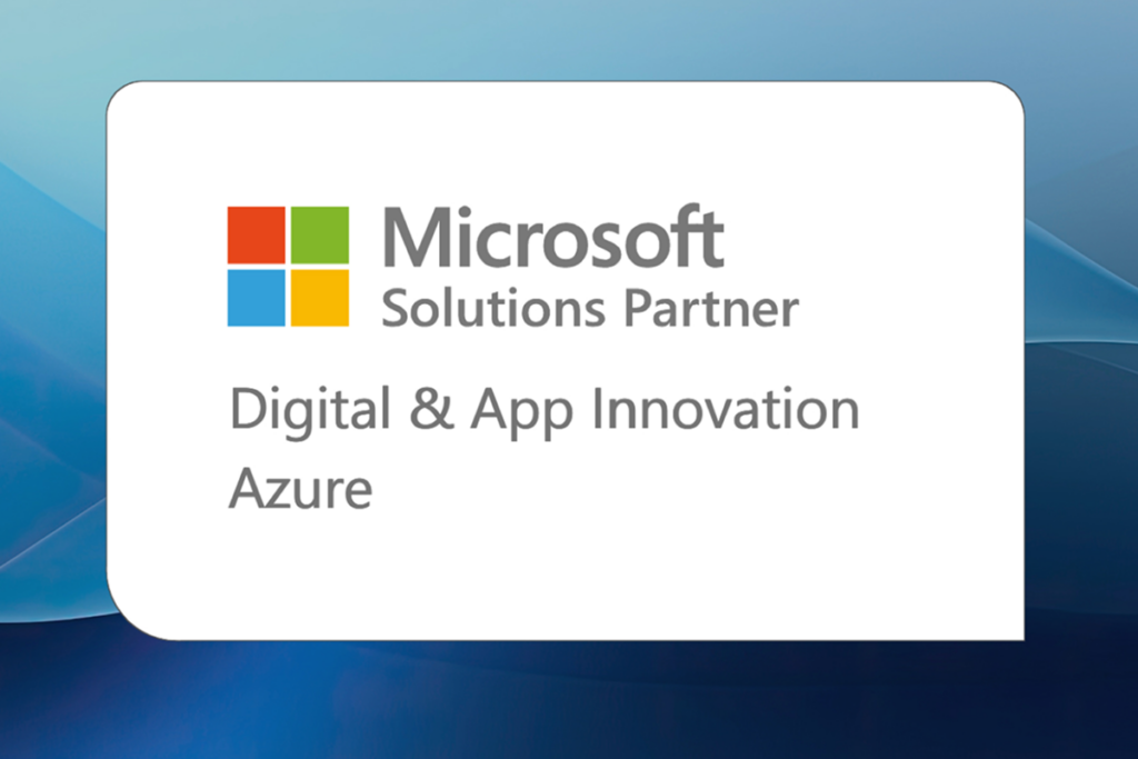 Blue Raster - Microsoft Solutions Partner Digital & App Innovation Badge