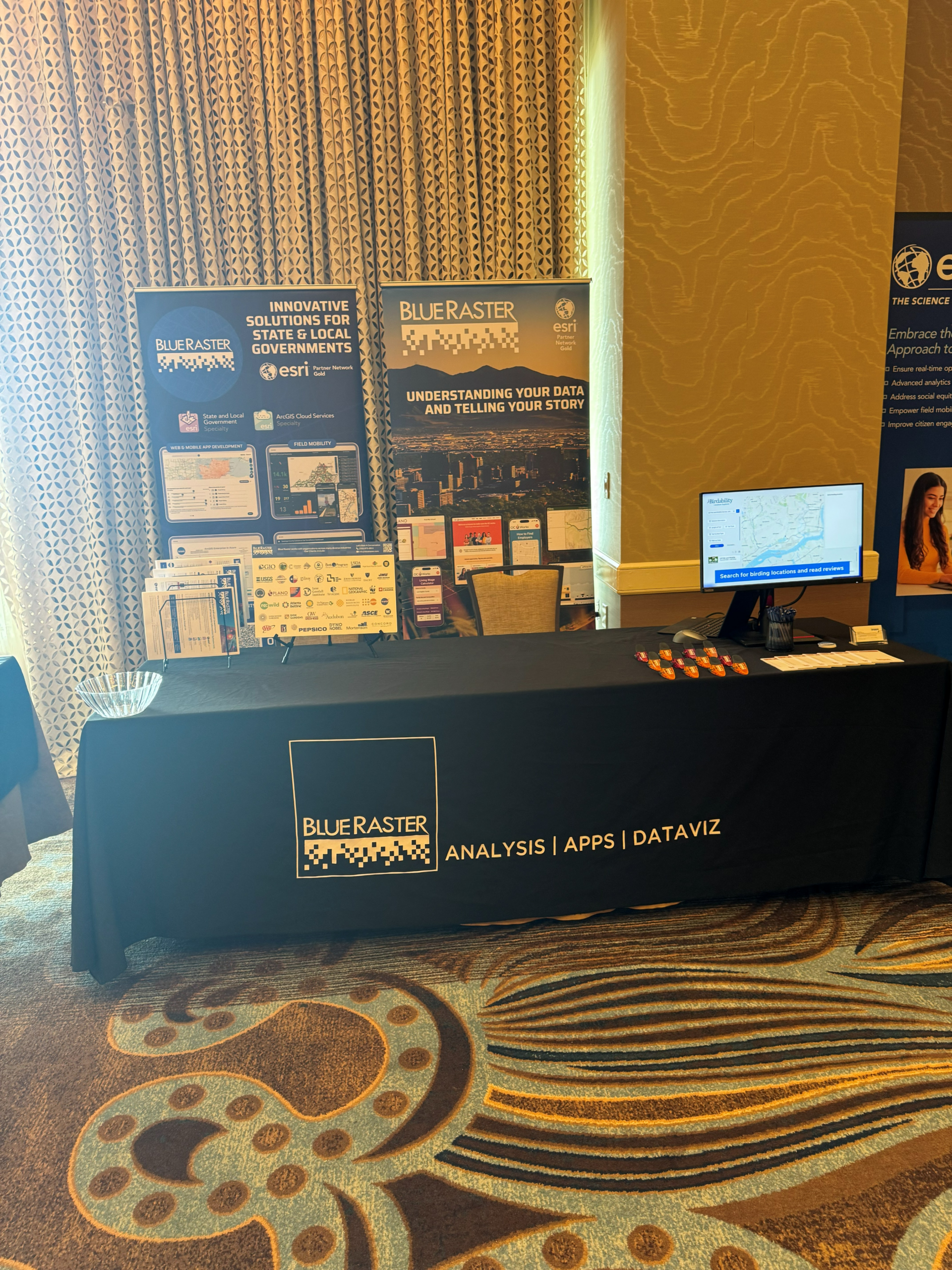 The Blue Raster booth at the SCAUG 2026 Conference